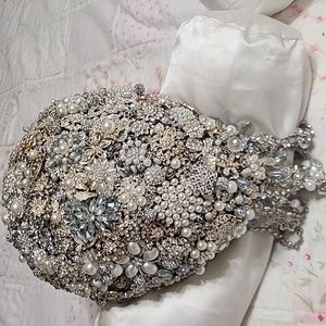 Broche bouquet- hand made